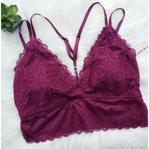 Strappy Pullover Lace Bralette